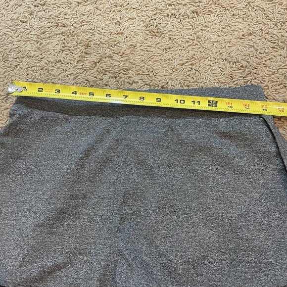 NWT Cool Run Women's Gray Compression Running Shorts Athletic Size Large L - Picture 4 of 7